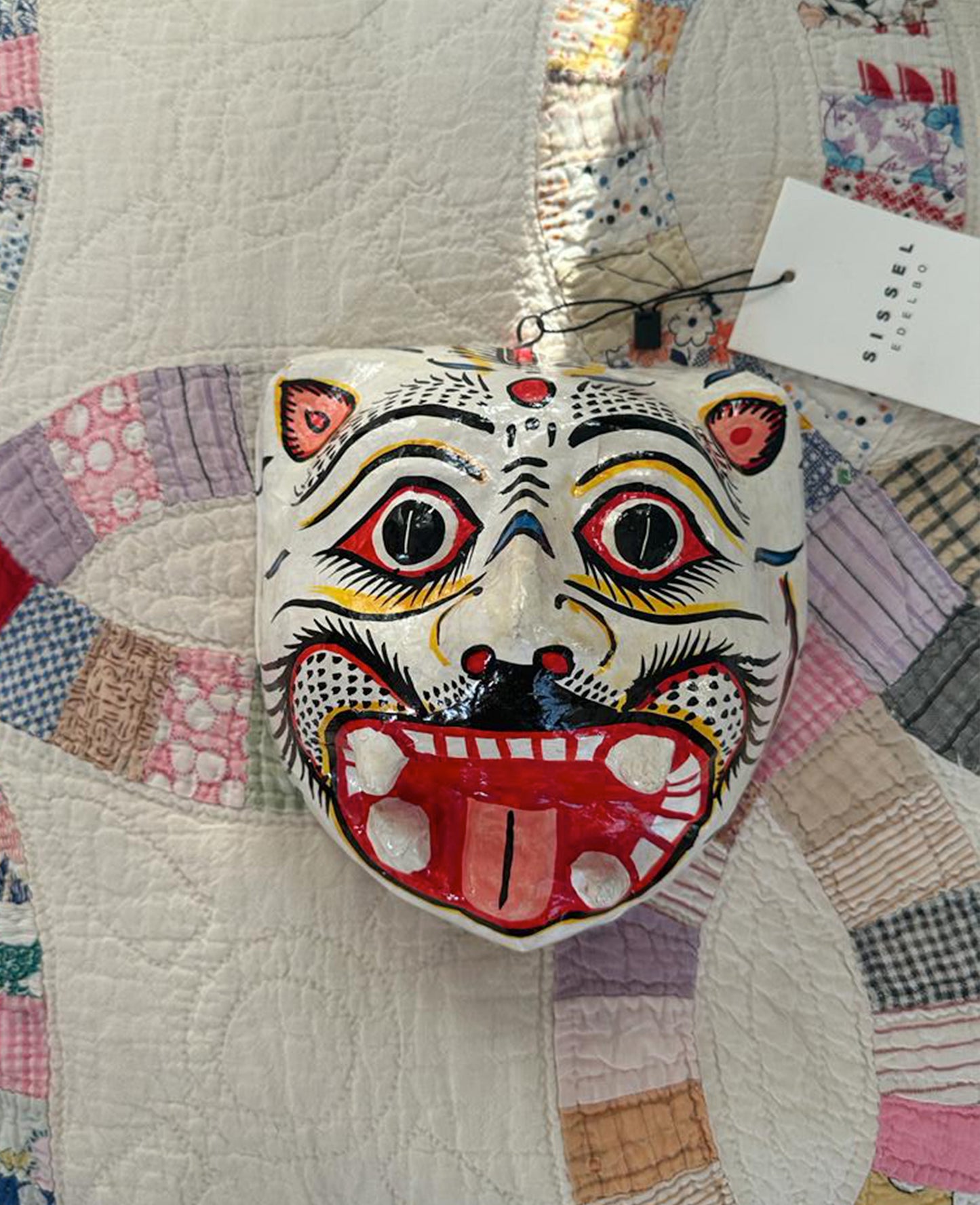 Tiger mask - Lille Hvid