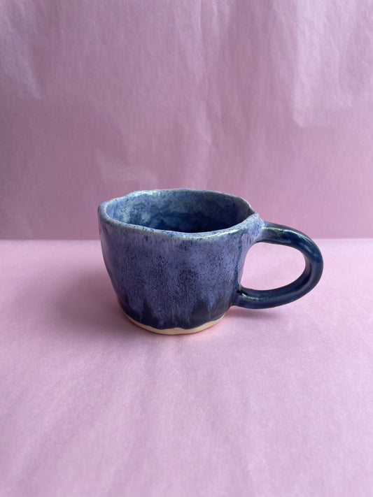 Keramik kop blå No. 2