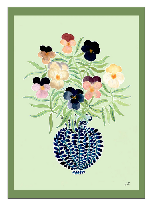 Spring Pansies // A3